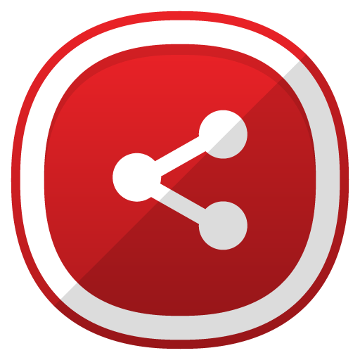 Share Icon Free Cute Shaded Social Iconset Designbolts