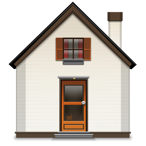 Home Icon Smooth Leopard Iconset Mcdo Design