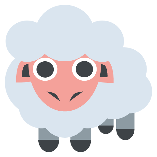 Sheep Emoji Vector Icon Free Download Vector Logos Art Graphics