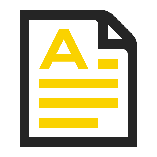 Fact Sheet Icon