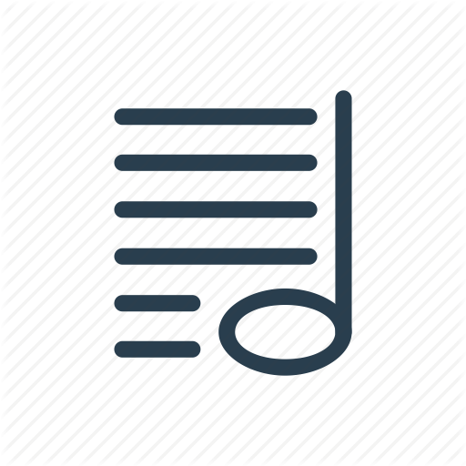 Composition, Music, Notes, Sheet Icon