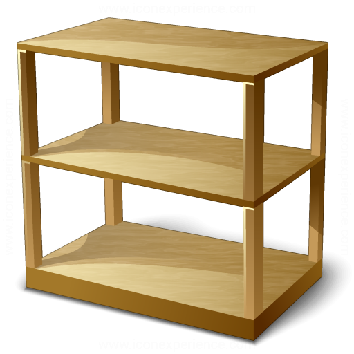Iconexperience V Collection Shelf Empty Icon