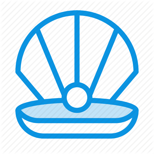 Jewel, Pearl, Shell Icon