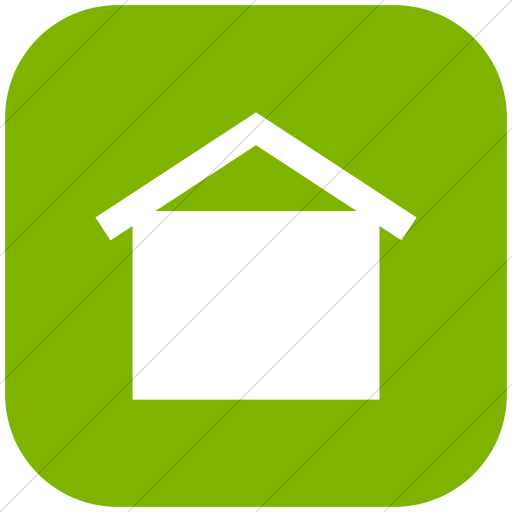 Flat Rounded Square White On Green Ocha Humanitarians