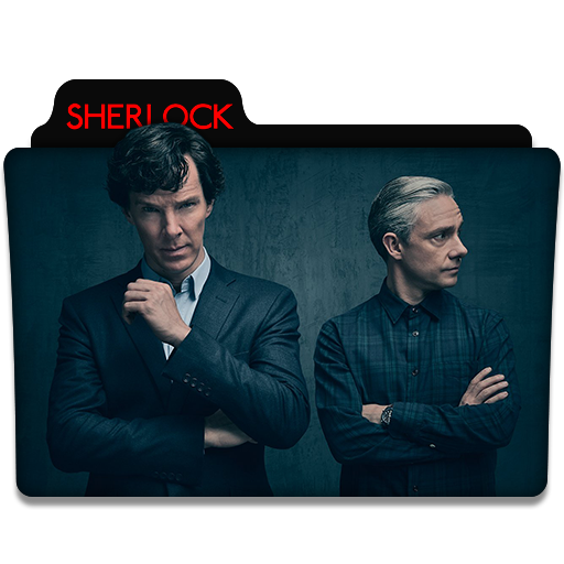 Sherlock Tv Series Folder Icon