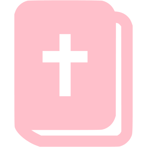 Pink Holy Bible Icon