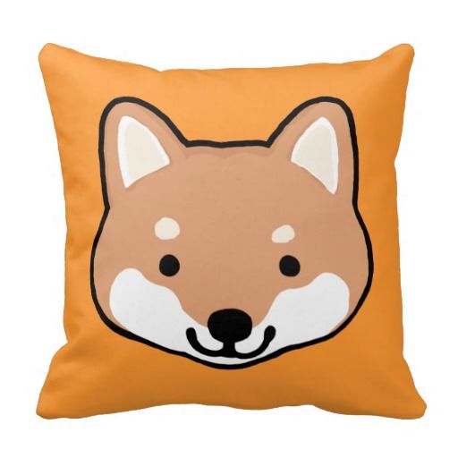 Shiba Inu Dog Faces Pillow Cute Stuff Shiba, Shiba