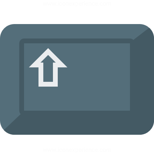 Iconexperience G Collection Keyboard Key Shift Icon