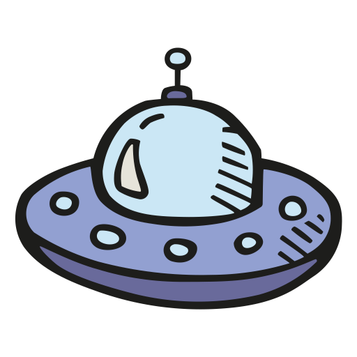 Alien Ship Icon Free Space Iconset Good Stuff No Nonsense
