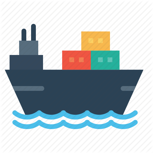 Delivery, Goods, Sailing, Ship, Transport, Vehicle, Vessel Icon