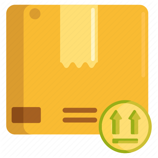 Label, Package, Parcel, This Side Up Icon