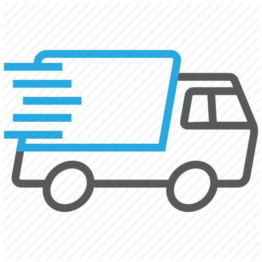 Delivery, Express, Fast, Quick, Shipping, Truck, Vehicle Icon