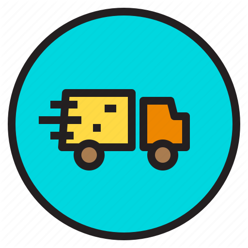 Car, Delivery, Fast, Shopping Icon