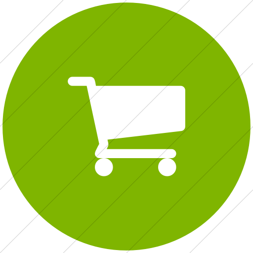 Flat Circle White On Green Bootstrap Font Awesome