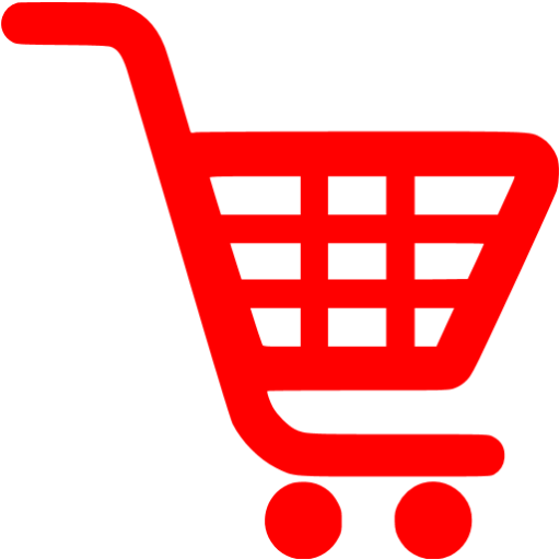 Red Shopping Cart Icon