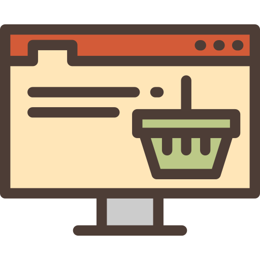 Online Shop Shopping Cart Png Icon