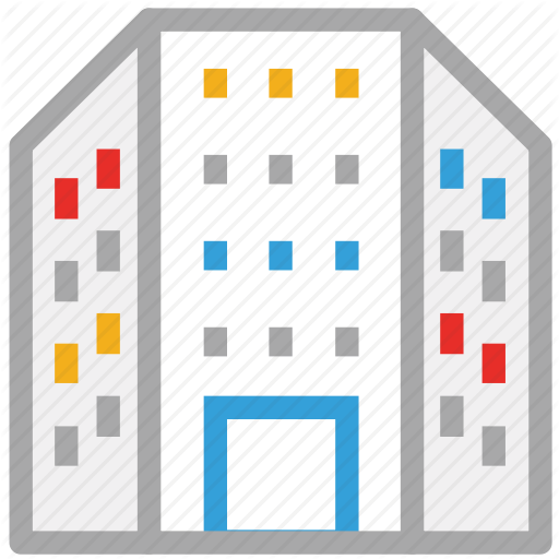 Building, Estate, Real, Shopping Mall Icon