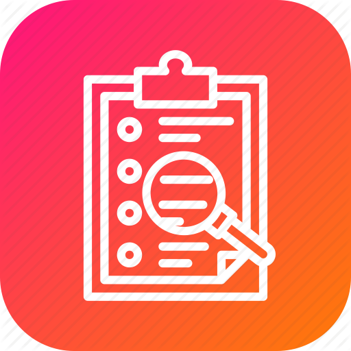 Candidate, Examine, Find, Resume, Search, Shortlist Icon