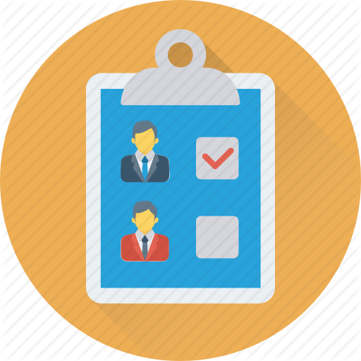 Checklist, Clipboard, Employee, List, Shortlist Icon