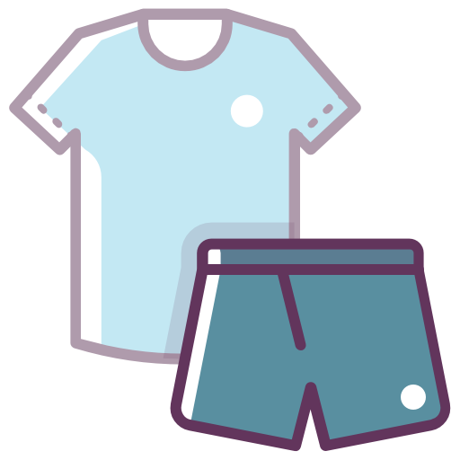 Football, T Shirt And Shorts Blues Icon Free Of Football Icons