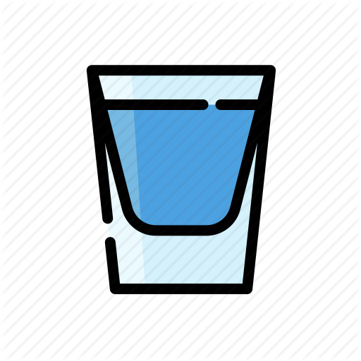 Alcohol, Beverage, Bottle, Drink, Glass, Shot, Water Icon