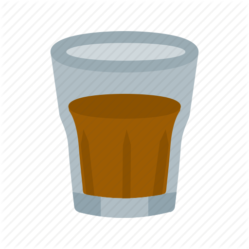 Brown, Coffee, Double, Drink, Espresso, Machine, Shot Icon
