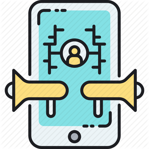 Content, Curator, Loudspeaker, Marketing, Megaphone, Shoutout Icon