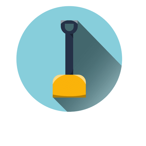 Shovel Round Icon