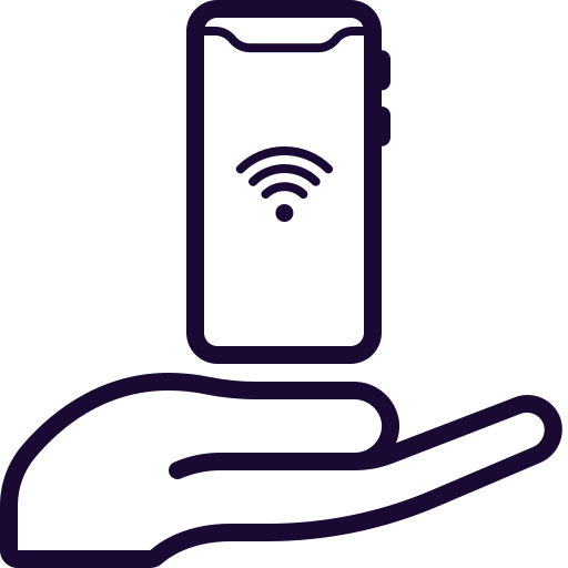 Gift, Phone, Show, Wifi Icon Free Of Mobile Smart Phone