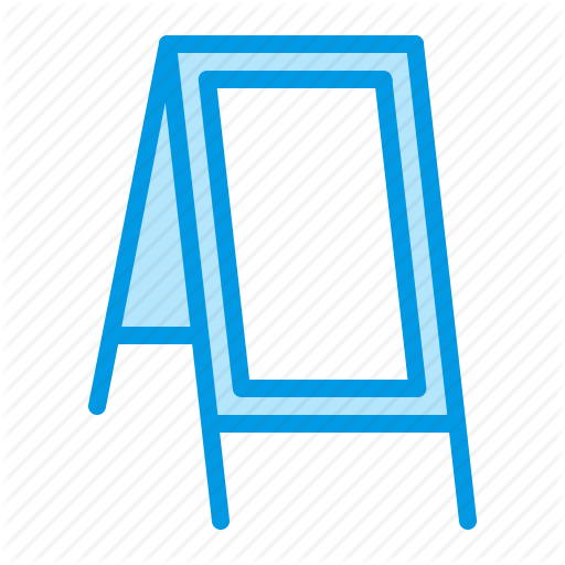 Advertising, Banner, Display, Stand Icon
