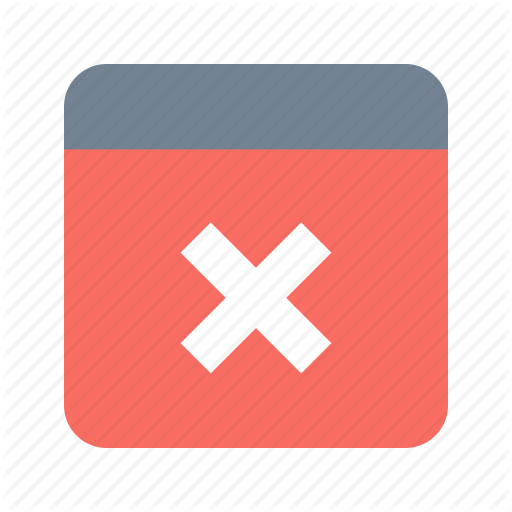 Application, Close, Crash Icon
