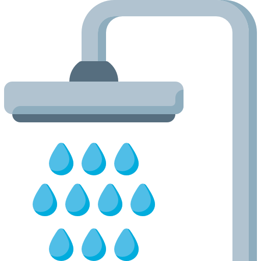 Bathroom, Relax, Shower, Hygiene, Shower Head, Medical Icon