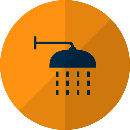 Yellow, Shower Icon Free Of Hotel And Spa Icons