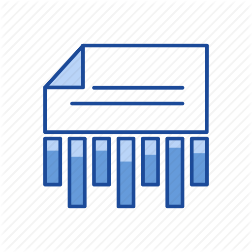 Document, Paper Shredder, Shred, Shredder Icon