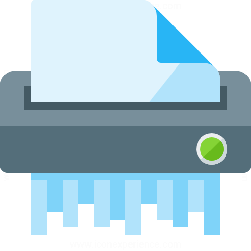 Iconexperience G Collection Shredder Icon