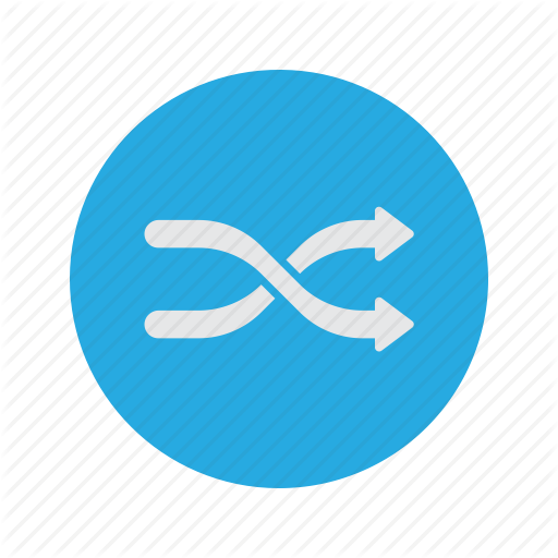Play, Random, Shuffle Icon