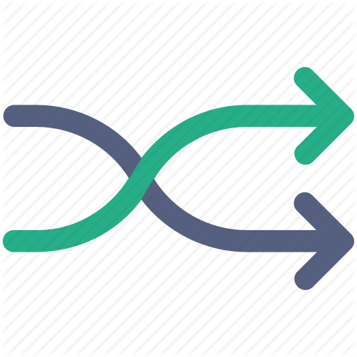 Random, Shuffle Icon Icon