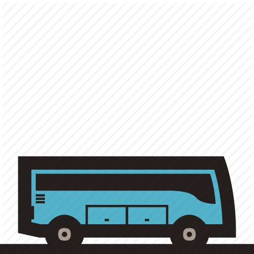 Bus, Mini Bus, Shuttle Bus Icon