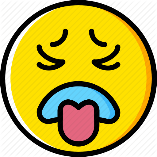 Emoji, Emoticons, Face, Sick Icon