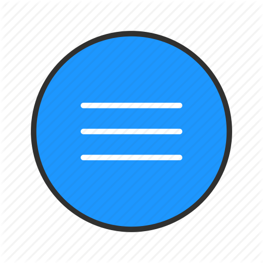 Home, Menu, Setting, Sidebar Icon