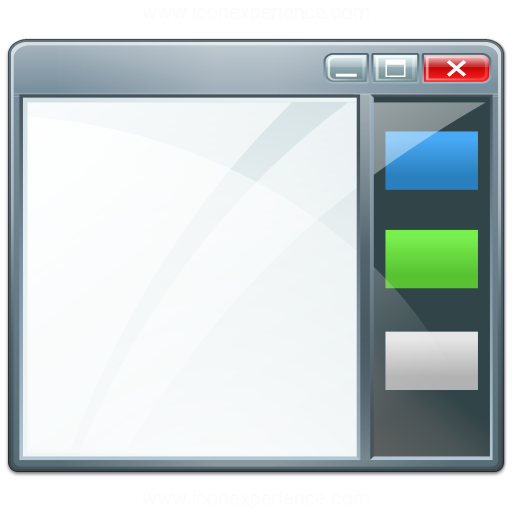 Iconexperience V Collection Window Sidebar Icon