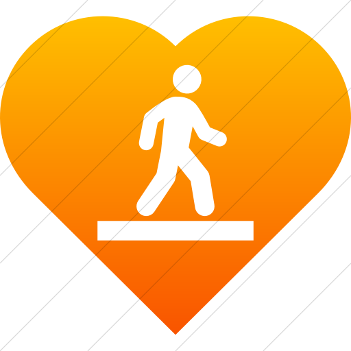 Simple Orange Gradient Iconathon Adopt A Sidewalk Icon