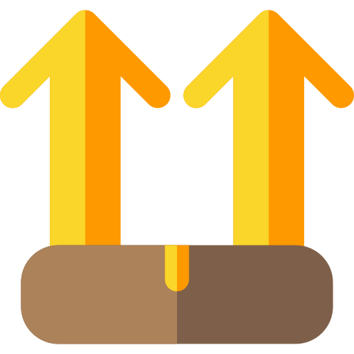 Side Up Shipping And Delivery Png Icon