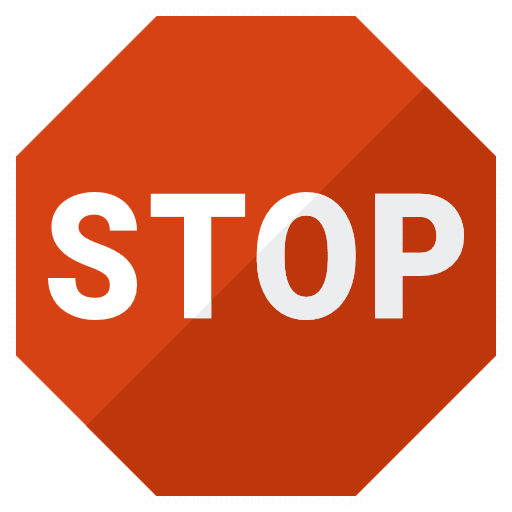 Iconexperience G Collection Sign Stop Icon