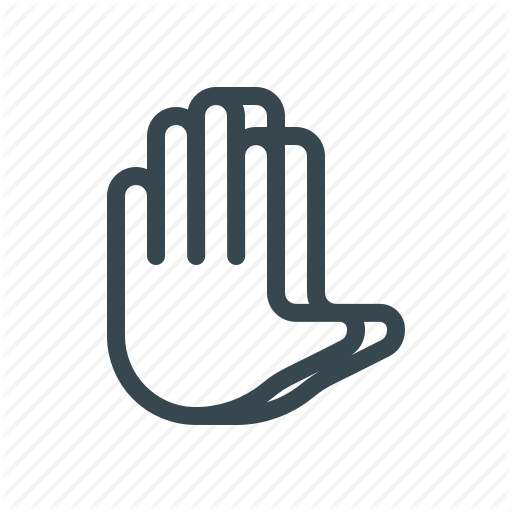 Gesture, Hand, Language, Palm, Sign, Touch Icon