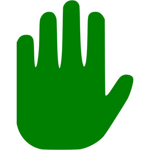 Green Stop Icon