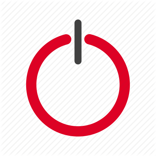 Log Out, Shut Down, Sign Out Icon