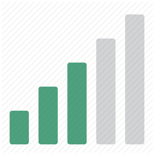 Hardware, Medium, Network, Signal, Strength, Three, Wifi Icon