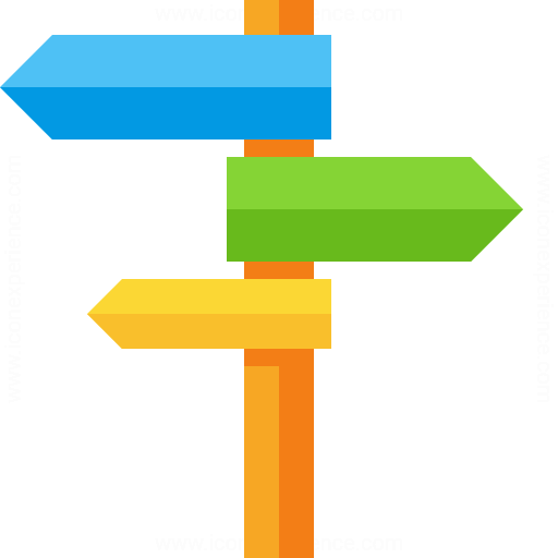 Iconexperience G Collection Signpost Icon