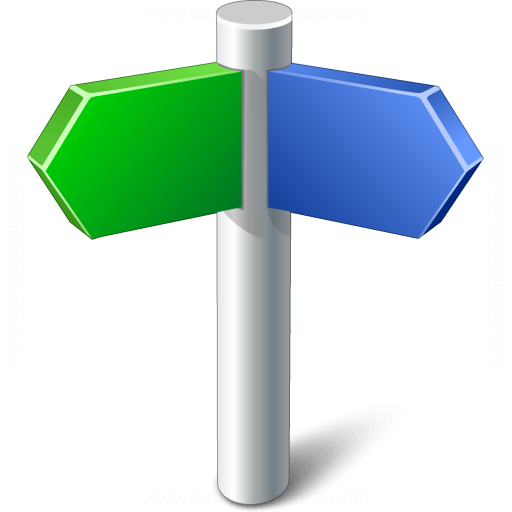 Iconexperience V Collection Signpost Icon